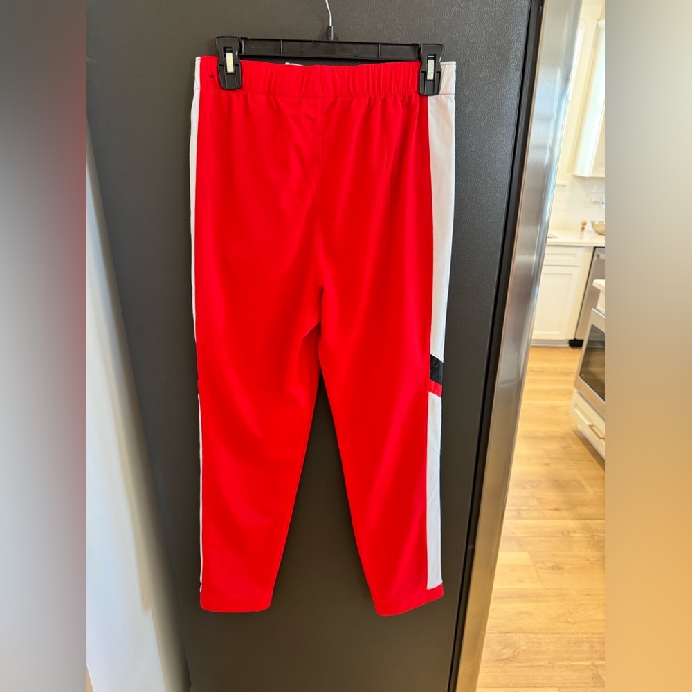 Nike Kids Red, White and Black Track Pants - Picture 2 of 3